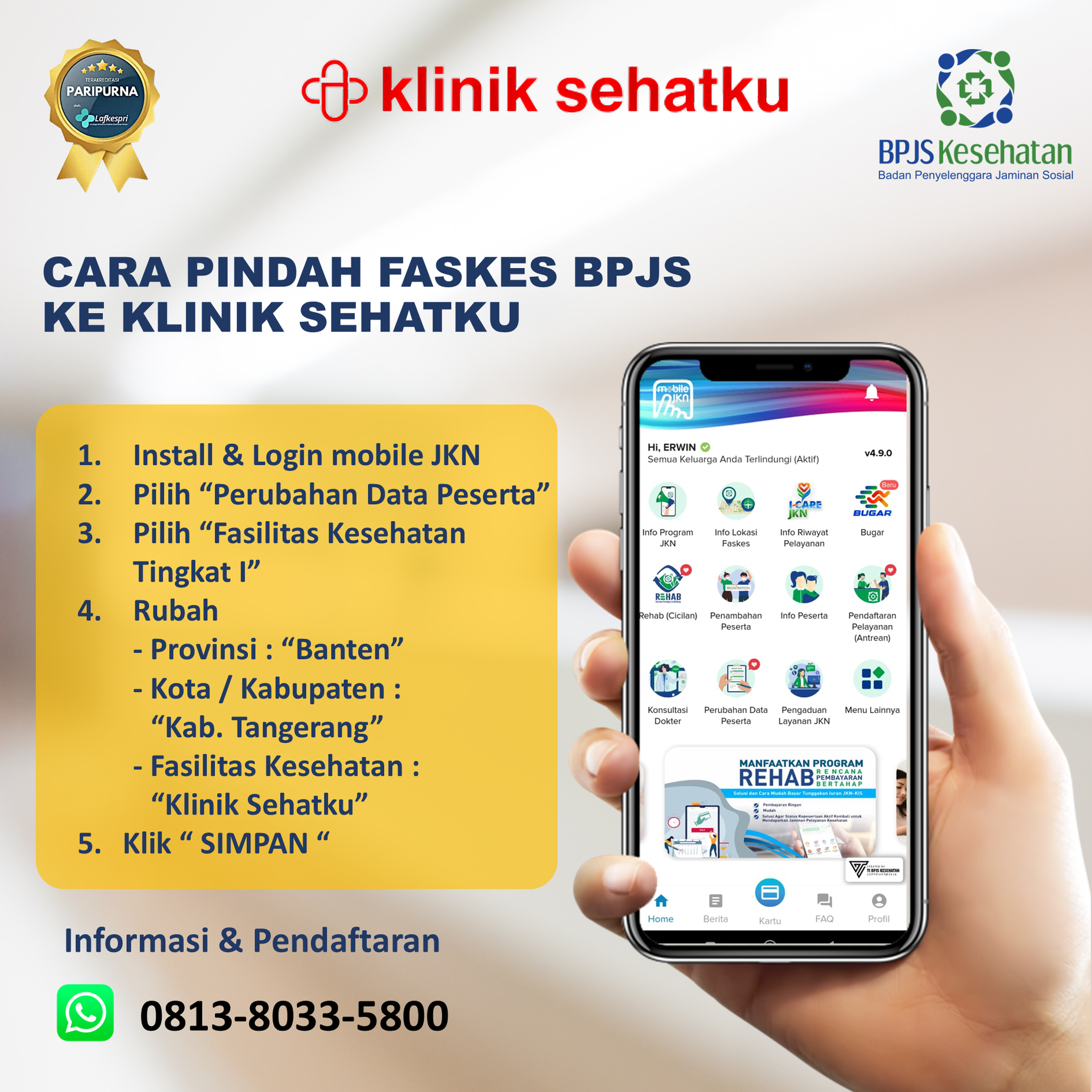 pindah bpjs kesehatan pindah bpjs